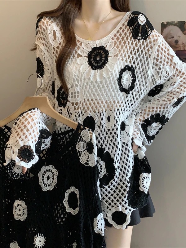 Ellie crotchet top KTO293 images